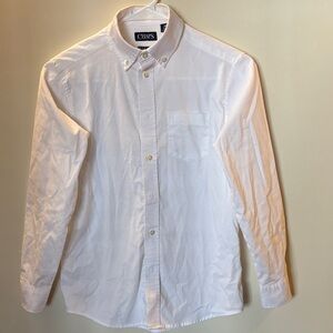 Chaps White Boys Dress Shirt